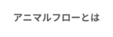 アニマルフローとは